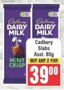 Frontline Cadbury Slabs Asst. offer