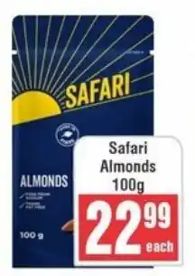 Frontline Safari Almonds offer