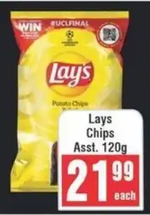 Frontline Lays Chips Asst. offer