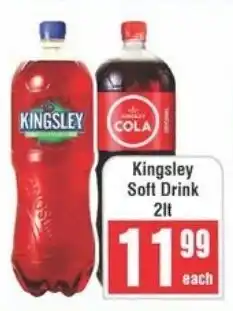 Frontline Kingsley Soft Drink offer