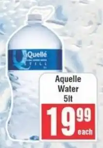 Frontline Aquelle Water offer