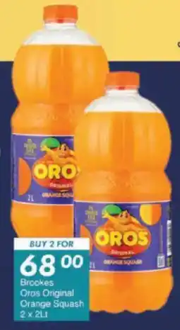 President Hyper Brookes Oros Original Orange Squash offer