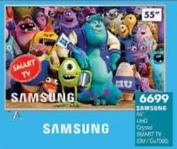 President Hyper Samsung 55" Crystal Smart TV offer
