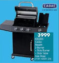 President Hyper Cadac Stealth + Side Burner + Side Table Gas Braai offer