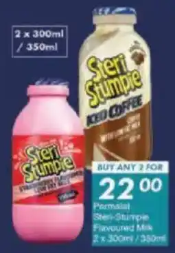 President Hyper Parmalat Steri-Stumpie Flavoured Milk offer