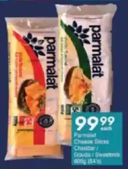 President Hyper Parmalat Cheese Slices Cheddar Gouda/ Sweetmilk offer