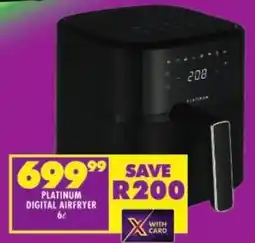 Shoprite Platinum digital airfryer offer