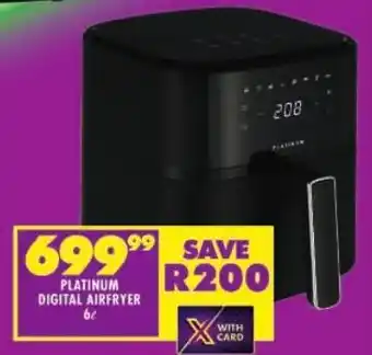 Shoprite Platinum digital airfryer offer