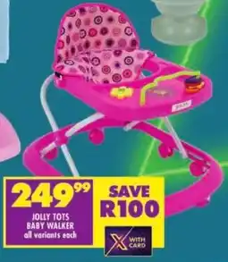 Shoprite Jolly tots baby walker offer