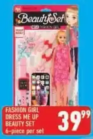 Shoprite Fashion girl dress me up beauty set offer
