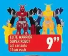 Shoprite Elite warrior super robot offer