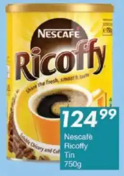 President Hyper Nescafe Ricoffy Tin offer