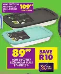 Shoprite Home discovery rectangular glass roaster offer