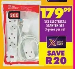 Shoprite Sce electrical starter set offer