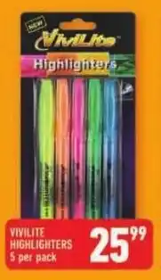 Shoprite Vivilite highlighters offer