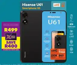 Shoprite Hisense U61 Smartphone 3G offer
