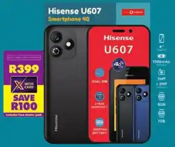 Shoprite Hisense U607 Smartphone 4G offer