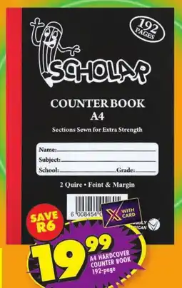 Shoprite A4 hardcover counter book offer