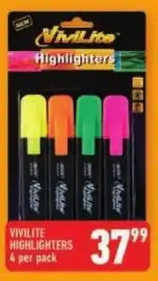 Shoprite Vivilite highlighters offer