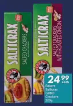 President Hyper Bakers Salticrax Salted Crackers offer