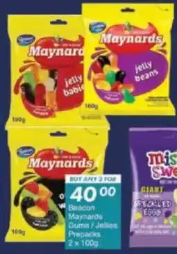 President Hyper Beacon Maynards Gums/Jellies Prepacks offer