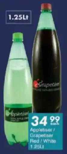 President Hyper Appletiser/ Grapetiser Red/ White offer