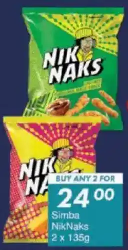 President Hyper Simba NikNaks offer