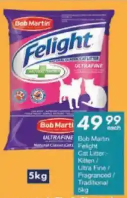 President Hyper Bob Martin Felight Cat Litter Kitten/ Ultra Fine/ Fragranced/ Traditional offer