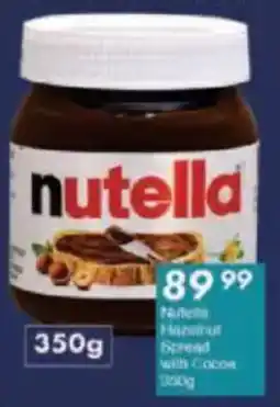 President Hyper Nutella Hazelnut Spread with Cocoa offer