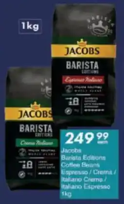 President Hyper Jacobs Barista Editions Coffee Beans Espresso/ Crema/ Italiano Crema/ Italiano Espresso offer