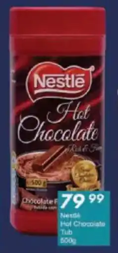 President Hyper Nestle Hot Chocolate Tub offer