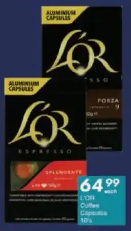 President Hyper L'OR Coffee Capsules offer