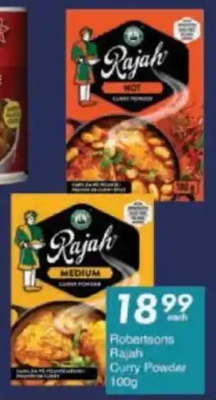 President Hyper Robertsons Rajah Curry Powder offer
