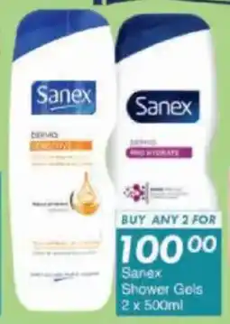 President Hyper Sanex Shower Gels offer