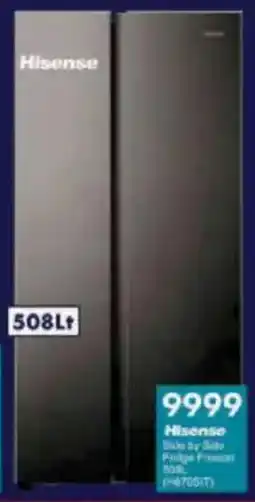 President Hyper Hisense Side by Side Fridge Freezer offer