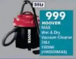 President Hyper HOOVER MAX Wet & Dry Vacuum Cleaner offer