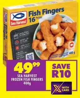 Shoprite SEA HARVEST FROZEN FISH FINGERS 400g offer