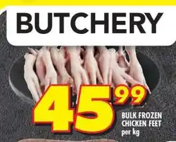 Shoprite BULK FROZEN CHICKEN FEET offer