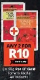 Checkers Pot O' Gold Tomato Paste offer