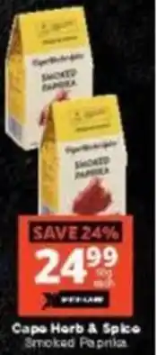 Checkers Cape Herb & Spice Smoked Paprika offer
