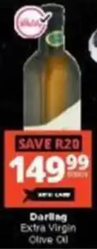 Checkers Darling Extra Virgin Olive Oil offer