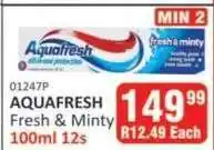 KitKat Cash and Carry AQUAFRESH Fresh & Minty offer