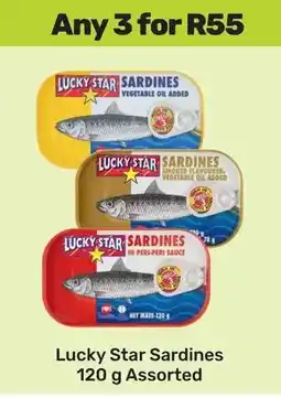 Game Lucky Star Sardines Assorted offer
