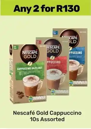 Game Nescafé Gold Cappuccino Assorted offer