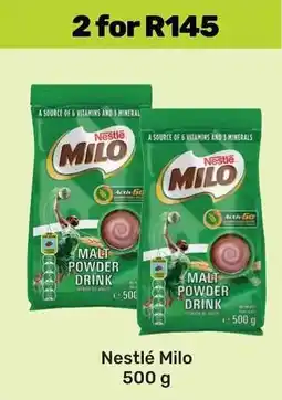 Game Nestlé Milo offer