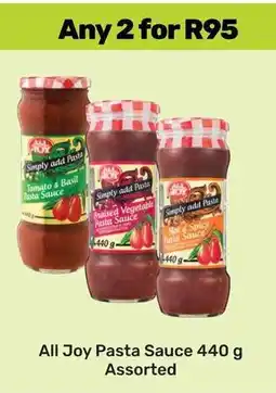 Game All Joy Pasta Sauce Assorted offer