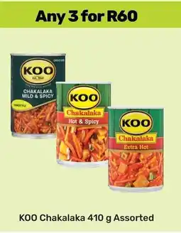 Game KOO Chakalaka Assorted offer