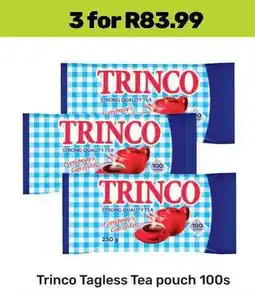 Game Trinco Tagless Tea pouch offer