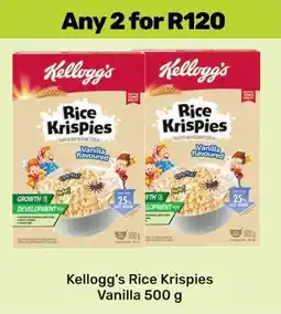Game Kellogg's Rice Krispies Vanilla offer