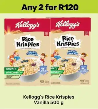 Game Kellogg's Rice Krispies Vanilla offer